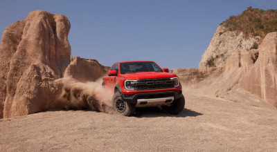 Ford a lansat noua generație Ranger Raptor! Va fi disponibil atât pe benzină, cât și pe diesel - Photo