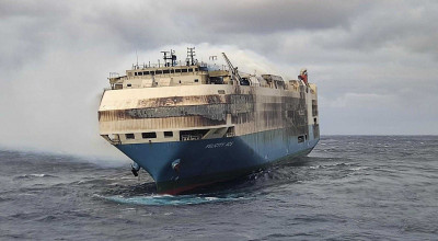 Experții în asigurări au anunțat prejudiciul total pentru incendiul care s-a produs în Oceanul Atlantic - Photo