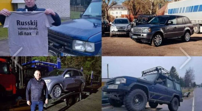 Zeci de lituanieni și-au donat SUV-urile în sprijinul forțelor armate ale Ucrainei! (VIDEO) - Photo