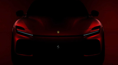 Ferrari a publicat primul teaser oficial cu primul său SUV din istorie, numit Purosangue! - Photo