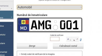 Au fost scoase la vânzare numere de înmatriculare AMG 001! Află cât te costă - Photo