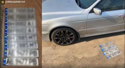 Doi tineri reținuți pentru furtul plăcuțelor mașinilor din Ucraina! Returnarea costa până la 2.000 euro - Photo