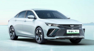 Geely a prezentat un sedan hybrid cu o autonomie de 1.300 km și consum de 3.8 litri/100 km - Photo