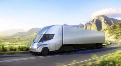 Camioanele electrice Tesla Semi ar putea apărea în Ucraina! - Photo