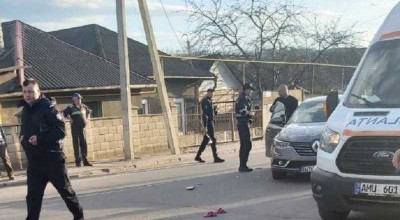 O fetiță de numai 9 ani a fost tamponată grav în timp ce traversa neregulamentar strada - Photo