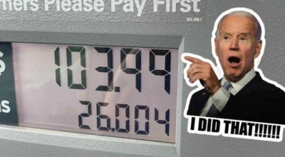 În formă de protest americanii lipesc stickere cu președintele Biden la benzinării! Poliția reacționează dur - Photo