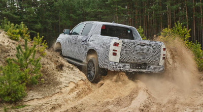 Volkswagen Vehicule Comerciale a publicat o serie de imagini cu prototipurile noii generații Amarok - Photo