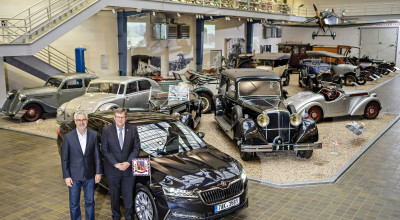 Mașina președintelui Cehiei a fost donată Muzeului Tehnic Național din Praga - Photo