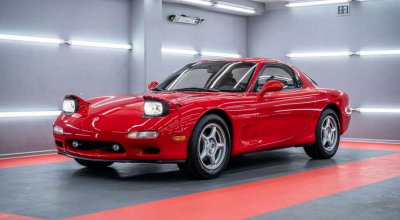 A fost scoasă la vânzare o Mazda RX-7 în caroseria FD care niciodată nu a văzut asfaltul drumurilor publice! - Photo