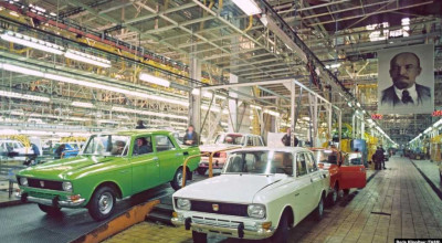 Noile Moskvich-uri produse la uzina Renault vor fi folosite pentru taxi și carsharing - Photo