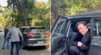 Video viral: Elon Musk a fost surprins într-un Chery Tiggo 8 - Photo