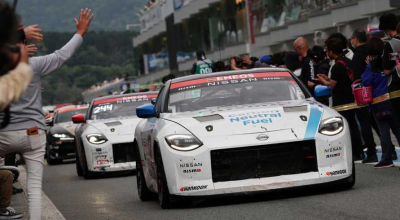 Nissan a dezvăluit versiunea de curse a noului Z alimentată cu combustibil ecologic - Photo