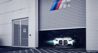 BMW a publicat primele imagini și detalii referitoare la noul model de circuit M4 GT4 - Photo