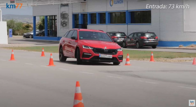 (VIDEO) Skoda Octavia Combi RS a eșuat rușinos Testul Elanului! Specialiștii dau vina pe anvelope - Photo
