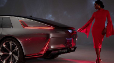 Au fost publicate noi imagini teaser cu cel mai scump Cadillac, care se vrea rival pentru Bentley - Photo