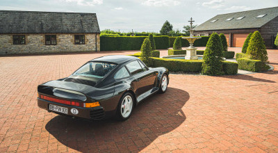 A fost scos la vânzare un prototip al modelului exclusiv Porsche 959 despre istoria căruia a fost scrisă o carte! - Photo