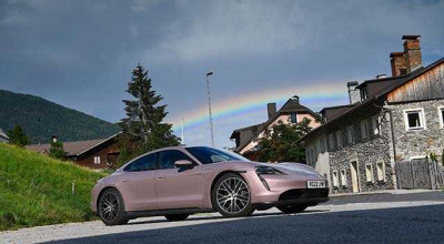 Porsche Taycan reușește să înscrie un nou record după ce a traversat 14 țări în 24 de ore! - Photo