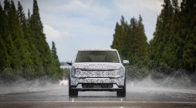 Kia a publicat primele imagini cu viitorul EV9, care va debuta anul viitor - Photo