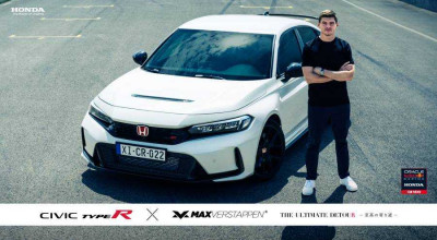 (VIDEO) Max Verstappen a urcat la volanul noii Honda Civic Type R pentru a pune-o la încercare pe circuitul Euro-Ring - Photo
