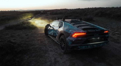 Viitorul Huracan Steratto a fost dezvăluit în câteva imagini teaser - Photo
