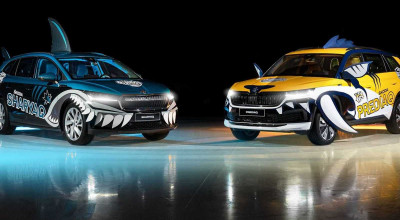 Skoda și-a transformat 2 SUV-uri în mașini mascotă pentru 2 echipe de hochei - Photo