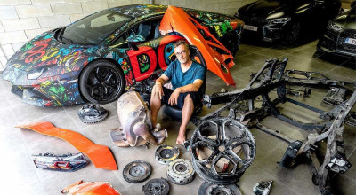 Proprietarul unui Aventador a achitat peste 300.000 euro pentru reparația supercarului după ce l-a accidentat pe circuit! - Photo