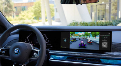 Începând cu anul viitor, noile modele BMW vor fi dotate cu jocuri direct în multimedia - Photo