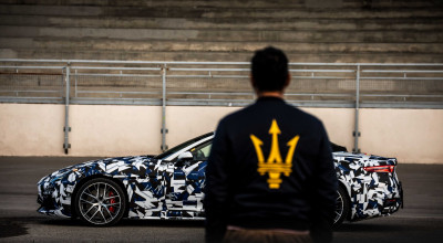 Maserati a publicat primele imagini cu viitorul GranCabrio - Photo