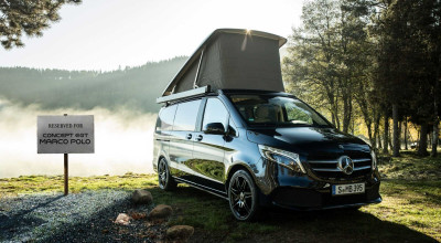 Mercedes publică primul teaser cu viitorul concept electric EQT Marco Polo - Photo