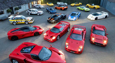 O colecție unică de supercaruri a fost scoasă la vânzare pentru suma de 45 de milioane de dolari! - Photo