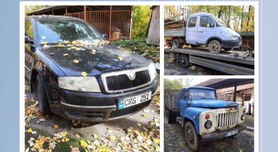 Președinția a donat 3 automobile din parcul auto de la Condrița! - Photo