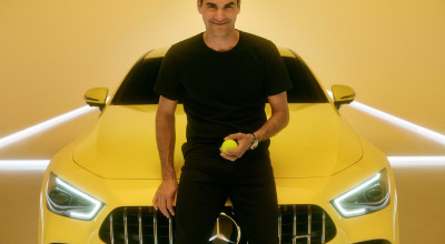 Mercedes-Benz a anunțat un proiect special în parteneriat cu Roger Federer - Photo