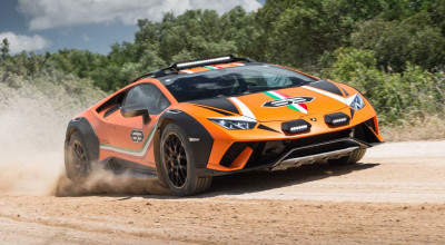 În rețea au apărut noi imagini cu cu viitorul Lamborghini Huracan Sterrato - Photo