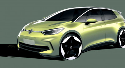 Volkswagen a publicat o serie de imagini teaser cu viitorul ID.3 facelift - Photo