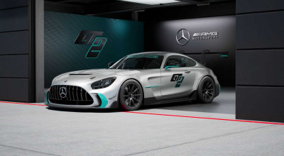 Mercedes a prezentat noul model de circuit AMG GT2, care dezvoltă 707 CP - Photo