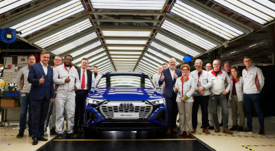 Audi a început producția versiunii facelift a lui e-tron! Se va produce la Bruxelles - Photo