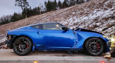 A mers doar 16 km, iar proprietarul nu a reușit să urce la volan. Un Nissan Z a fost avariat imediat după procurare! - Photo