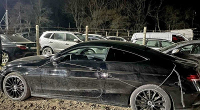 Un tânăr de 23 de ani a încercat să scoată din țară un Mercedes care este căutat de Interpol! - Photo