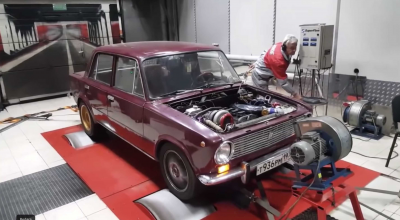 (VIDEO) Sleeper rusesc! Lada cu motor de 1.5 litri și 700 CP! - Photo