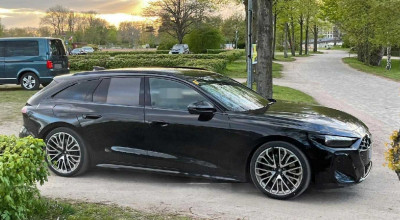 (FOTO) Noul break de la Audi a fost deconspirat până la premieră - Photo