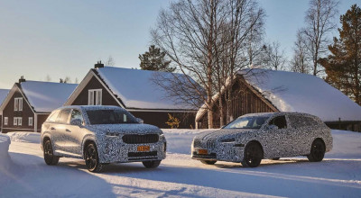 Noi imagini cu viitoarele Superb și Kodiaq. Skoda testează modelele în condiții de iarnă - Photo