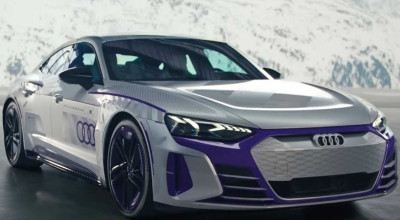 (VIDEO) Audi dezvăluie un nou concept! RS e-Tron GT Ice Race, bazat pe modelul de serie cu același nume - Photo