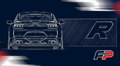 Ford Mustang Dark Horse R, mașina creată pentru circuit a apărut într-un teaser - Photo