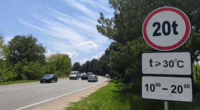 Pe timp de caniculă se impun restricții de circulație pentru vehiculele de tonaj mare - Photo