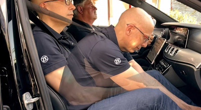 Germanii de la ZF au dezvoltat o centură de siguranță, care poate modifica poziția pasagerului - Photo