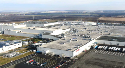 Toyota oprește producția la uzina din Cehia. Cauza: incendiu la un furnizor de piese - Photo