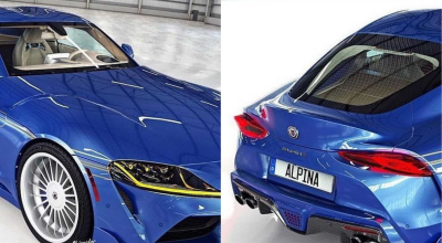 Îți poți imagina Toyota Supra Mk5 creată de Alpina? Un designer a creat câteva schițe - Photo
