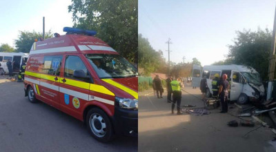 Accidentul de la Cahul: cum o pană de cauciuc poate trauma 8 persoane - Photo
