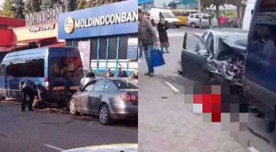 Accident teribil la Soroca. O tânără a fost prinsă sub roțile unei mașini - Photo