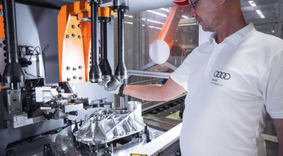 Audi a început să producă motoare electrice la uzina din Ungaria - Photo